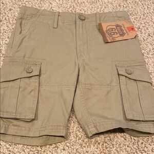Route 66 Green Cargo Shorts Classic Design
